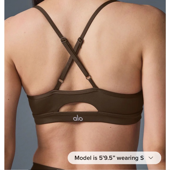 Alo Yoga Airlift Intrigue Bra W9557R - Picture 2 of 6